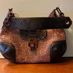 Michael Kors Collection Bancroft Shoulder bag in color copper.